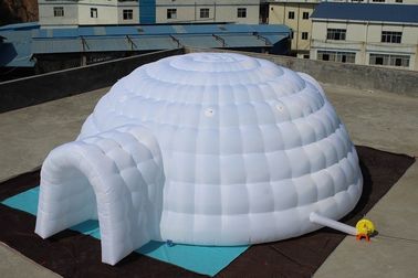 Dubbele Laag Opblaasbare Tent, Waterdichte Opblaasbare het Kamperen van pvc Tent voor Openlucht