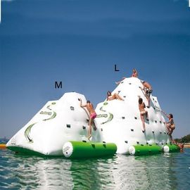 De gekke Opblaasbare Opblaasbare Ijsberg/Icetower van het Waterspeelgoed voor Drijvend Waterpark