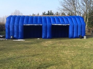 De commerciële Blauwe Opblaasbare Tent van de de Garageontploffing van de Tent Mobiele Auto