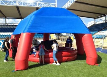 Commerciële van de de Tentspin van Markttentpvc Opblaasbare de Tentslag - beschut omhoog Groot Gebruikt in de Sportspelen van Rodeostieren