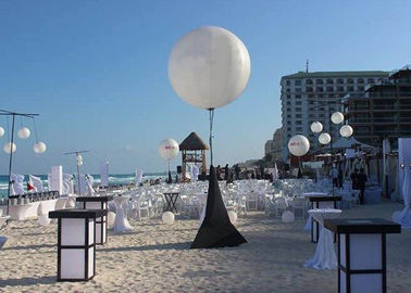 1.5m leidde Opblaasbare de Verlichtingsdecoratie van de Tribuneballon, Adverterend Geleid Ballonlicht