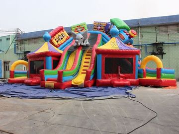Het openluchtkasteel van Inflatables Bouncy, Opblaasbare de Jonge geitjes Mini Opblaasbare Verbindingsdraad van het Gezelschapsspelspeelgoed