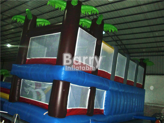 Spelen Tress Bouncy Castle Amusement Park van geteerd zeildoek de Opblaasbare Combo