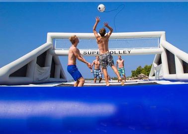 Van het de Spelen Blauw Water van Ourdoor Opblaasbaar Sporten Opblaasbaar het Volleyballhof