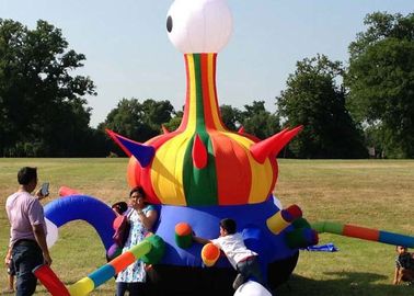 De gekke Interactieve Grote Vlek van Inflatables van het Spelenspel slikt Kind voor Gebeurtenis