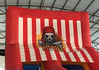 Rode Opblaasbare Piraatboot/de Opblaasbare van de de Pretstad van het Piraatschip Opblaasbare Speelplaats