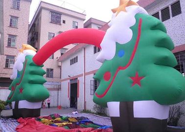 Aangepaste de Reclameinflatables Kerstboom/Boog van Oxford Doek voor Festival