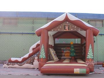 Van de de Decoratiesprong van Kerstmisinflatables het Huisdia Combo met Dia tijdens de Winter