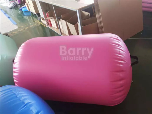 75cm 90cm diameter opblaasbare luchtroller gemakkelijk te verplaatsen roze kleur