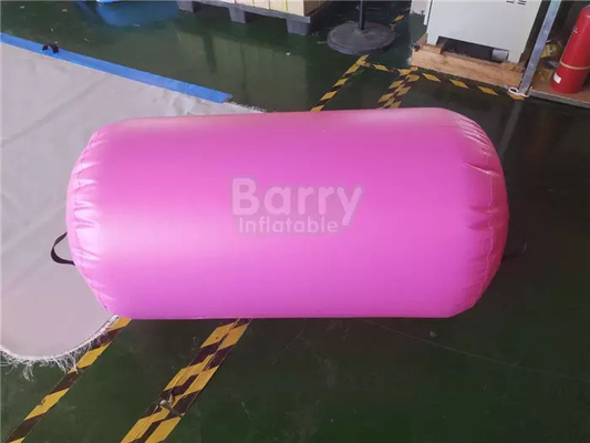 75cm 90cm diameter opblaasbare luchtroller gemakkelijk te verplaatsen roze kleur