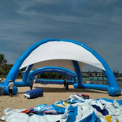 Pvc-Geteerd zeildoek Waterdichte het Car Show Grote Tent van de Reclame Opblaasbare Tent voor Huur