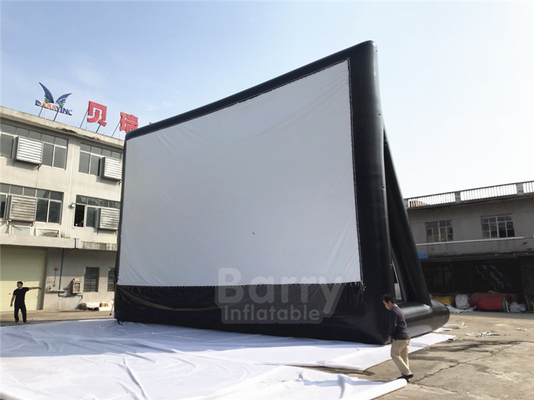 Het commerciële Opblaasbare Filmscherm met Projector/Openlucht 20 van het Opblaasbare Filmvoet Scherm voor Gebeurtenis