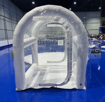 1mm PVC Transparante Opblaasbare Bubble Camping Tent Digitaal printen