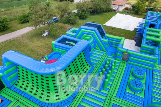Kinderen Volwassenen Reuzen springkasteel PVC opblaasbaar park binnenshuis springglijbaan