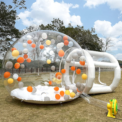 Warmballon Glamping Tent Draagbare Duidelijke opblaasbare bubbel tent 7 Werkdagen Productietijd