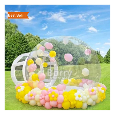 Makkelijk op te zetten opblaasbare tent ballon bubbelhuis commercieel opblaasbaar voor op maat afdrukken en snel verzenden