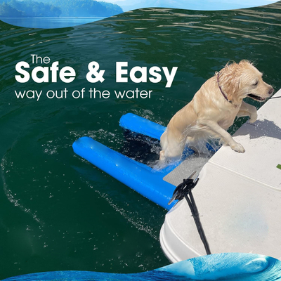 Niet-slip EVA Foam Draagbare Opvouwbare Hondenboot Water Ramp Voor Water Huisdier Hulp Honden Trappen Ramp Voor Kleine Honden Tot 230 Lbs