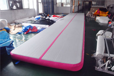 Roze Kleine Slag - omhoog tuimelt de Opblaasbare Gymnastiekmat, Spoor voor Huis