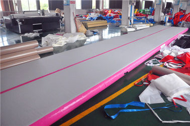 Roze Kleine Slag - omhoog tuimelt de Opblaasbare Gymnastiekmat, Spoor voor Huis