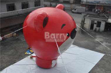 Het Rood van Oxford draagt Opblaasbare Grondballon voor Reclame 8.5m Hoogte