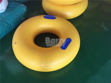 Het mini Opblaasbare Waterspeelgoed voor Volwassenen, Oranje Opblaasbaar zwemt Ring