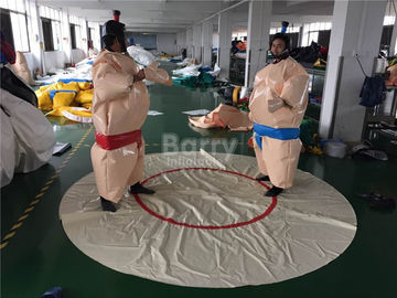 Volwassen Opblaasbare Sumo-het Worstelen Kostuums met Mat voor Openluchtgebeurtenis