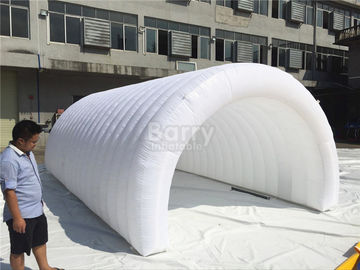 De witte Tent van de Lucht Strakke Opblaasbare Gebeurtenis, Opblaasbare de Tunneltent van Diy met leiden