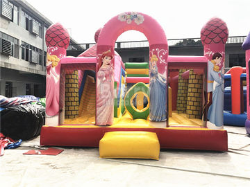 Grote Roze Prinses Opblaasbare Uitsmijter, Professioneel Commercieel Spronghuis