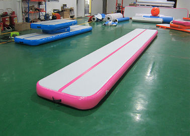 Commerciële Roze de Gymnastiekmat 12m, 10m, 8m, 6m, 3m van het Luchtspoor