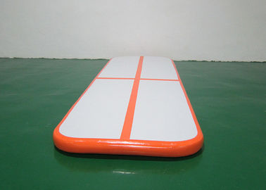 Het oranje Kleine 3m/10ft Gymnastiekmateriaal tuimelt het Spoorreeks van de Spoor Opblaasbare Lucht