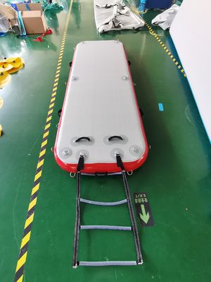 Barry Leisure Land Inflatable Swim-Opblaasbare Drijvende Platform van het Eiland het Drijvende Vlot