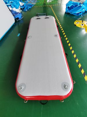 Barry Leisure Land Inflatable Swim-Opblaasbare Drijvende Platform van het Eiland het Drijvende Vlot