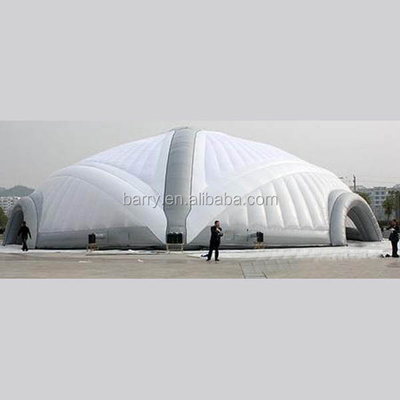 De bouw de Opblaasbare Tent van de Structuurkoepel met het Schermdruk