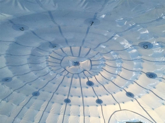 De openlucht het Kamperen Tent Crystal Bubble Tent van de Familie Opblaasbare Duidelijke Koepel
