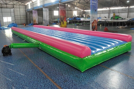 Van de Sprongmat bouncy pad gymnastic sport van DWF Opblaasbaar de Luchtspoor