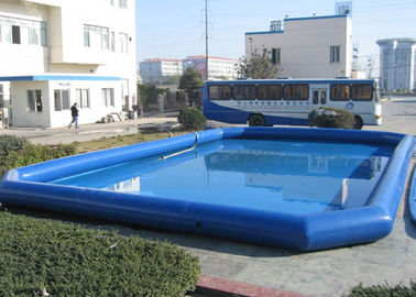 Kinderen Blauw Opblaasbaar Diep Zwembad, Grote Bovengenoemde Grondslag - omhoog Pools