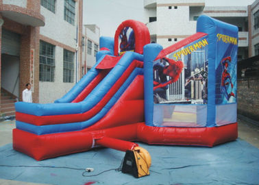 Het Springen van pvc Spiderman Kasteel/het Opblaasbare Kasteel van Spiderman Bouncy voor Tuin