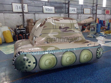 Verbazende Opblaasbare Paintball-Bunker, pvc-Geteerd zeildoek Opblaasbare Tank voor Openlucht het Schieten Spel