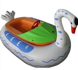 Grappige Pool Opblaasbare Stuk speelgoed Boot, de Dierlijke Opblaasbare Boten van de Waterbumper