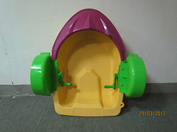 Draagbare Waterdichte Aqua-Stuk speelgoed Plastic 1 de Peddelboot van de Persoonshand voor Kinderen