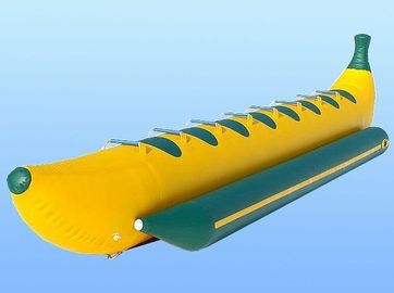 Openlucht Commerciële Opblaasbare Stuk speelgoed Boot voor het Watersport van de Banaanboot