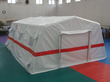 De traditionele Witte Opblaasbare Tent van de het Ziekenhuiskleur, 0.65mm Opblaasbare de Noodsituatietent van pvc