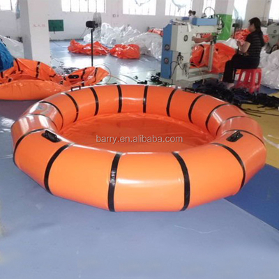 Oranje de Pool Opblaasbaar Zwembad 5m*5m van het Kind Draagbaar Water