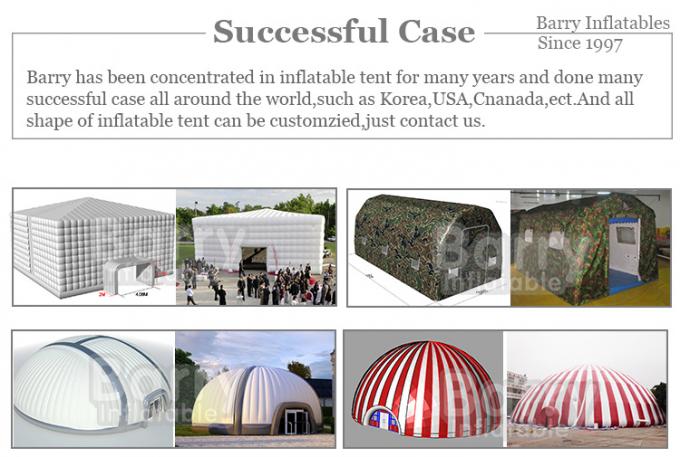 De grote Openlucht van de de Dekkings Opblaasbare Tent van het Gebeurtenisstadium Dubbele Drievoudige Flexibele Steek 1