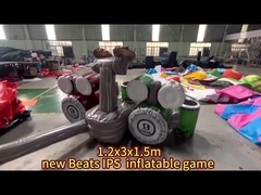 Rock Out met Beats Interactief Spelsysteem IPS Opblaasbare Drums Spel Voor Muziek Evenement