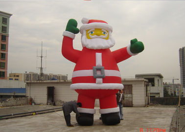 Customzied 6M Opblaasbare Ssanta Claus, de Luchtballon van pvc de Kerstman voor Reclame