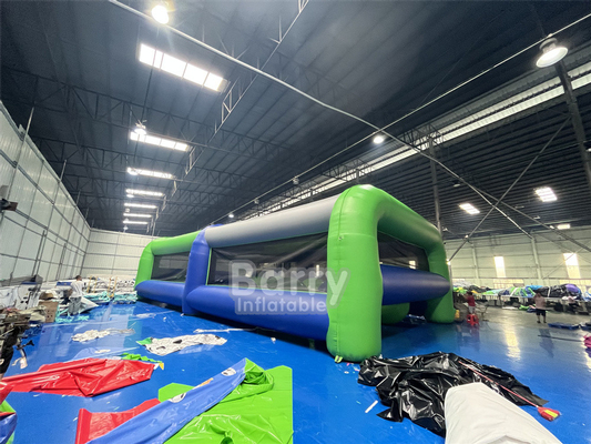Usa Case Reuzen Outdoor Game 5km Bounce House gek opblaasbare 5k Race Extreme 5k Opblaasbare Run voor Commercieel Evenement