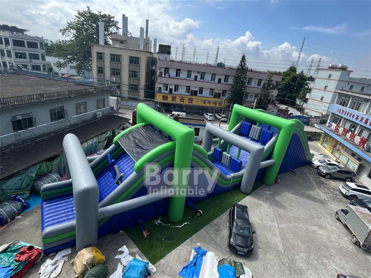 Usa Case Reuzen Outdoor Game 5km Bounce House gek opblaasbare 5k Race Extreme 5k Opblaasbare Run voor Commercieel Evenement