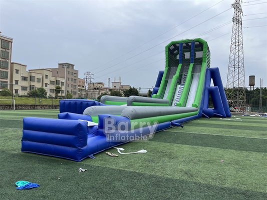 Reuzencommercieel evenement Bounce House 5k Blow Up Obstakelbaan Sport Spelen Voor Kinderen En Volwassenen Challenge