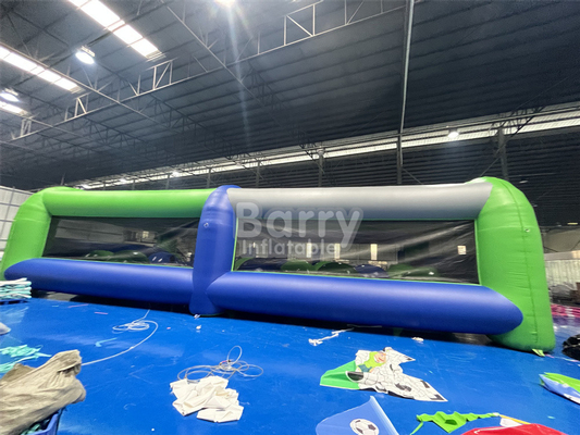 Outdoor sport spel 5 kilometer barrière opblaasbare 5k run obstakelbaan grote ballen voor commercieel evenement